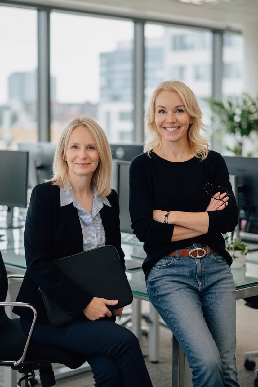 Sophie et Carole, fondatrices d'Agence Acta